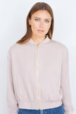 Yumi Stone Relaxed Lightweight Bomber Jacket