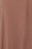 Yumi Brown Viscose Maxi Skirt