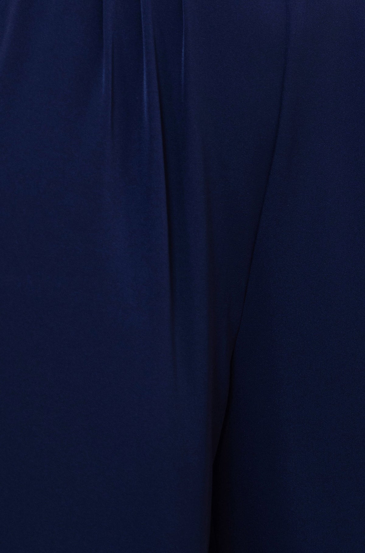 Yumi Navy Buckle Jumpsuit With Twist Knot Detail