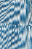 Yumi Blue Stripe Cotton Mini Sun Dress