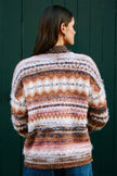 Yumi Multicolour Fairisle Relaxed Boucle Jumper