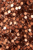 Yumi Copper Big Sequin Mini Skirt