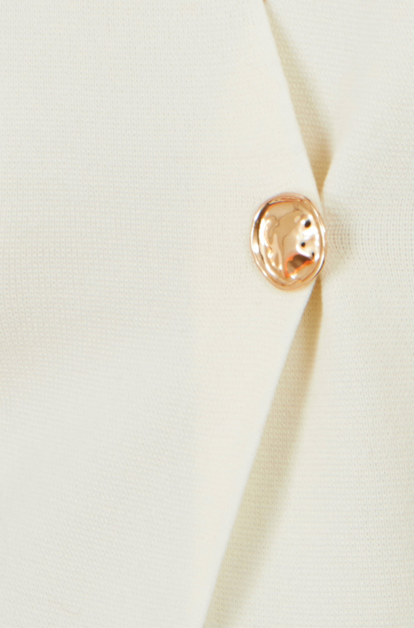 Yumi Ivory Knitted Viscose Kimono Cardigan With Buttons