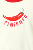 Yumi Ivory Chilli Cotton Knitted Top