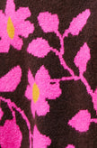Yumi Multicolour Floral Intarsia Relaxed Fit Jumper