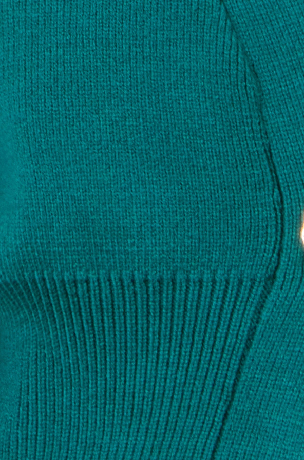 Yumi Strickjacke mit Knöpfen in Petrol