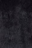 Yumi Black Fluffy Short Sleeve Jumper
