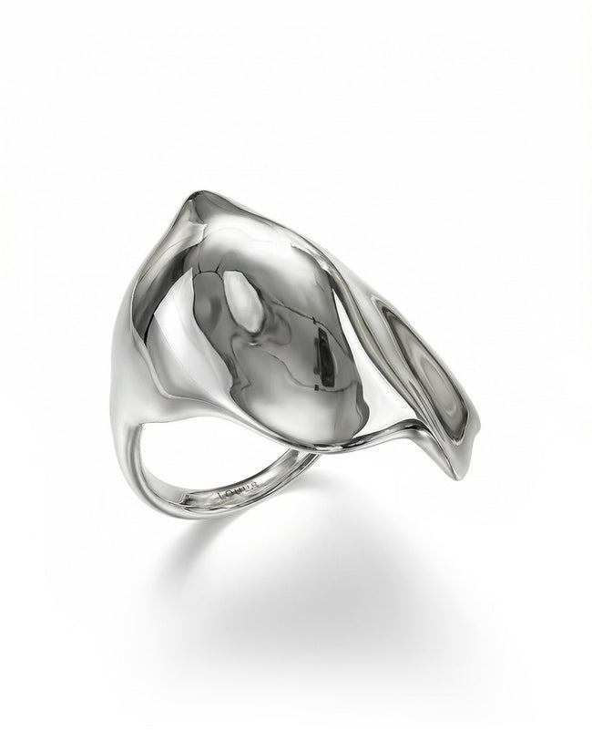 Zyra Sculpted Ring | Sterling Silver