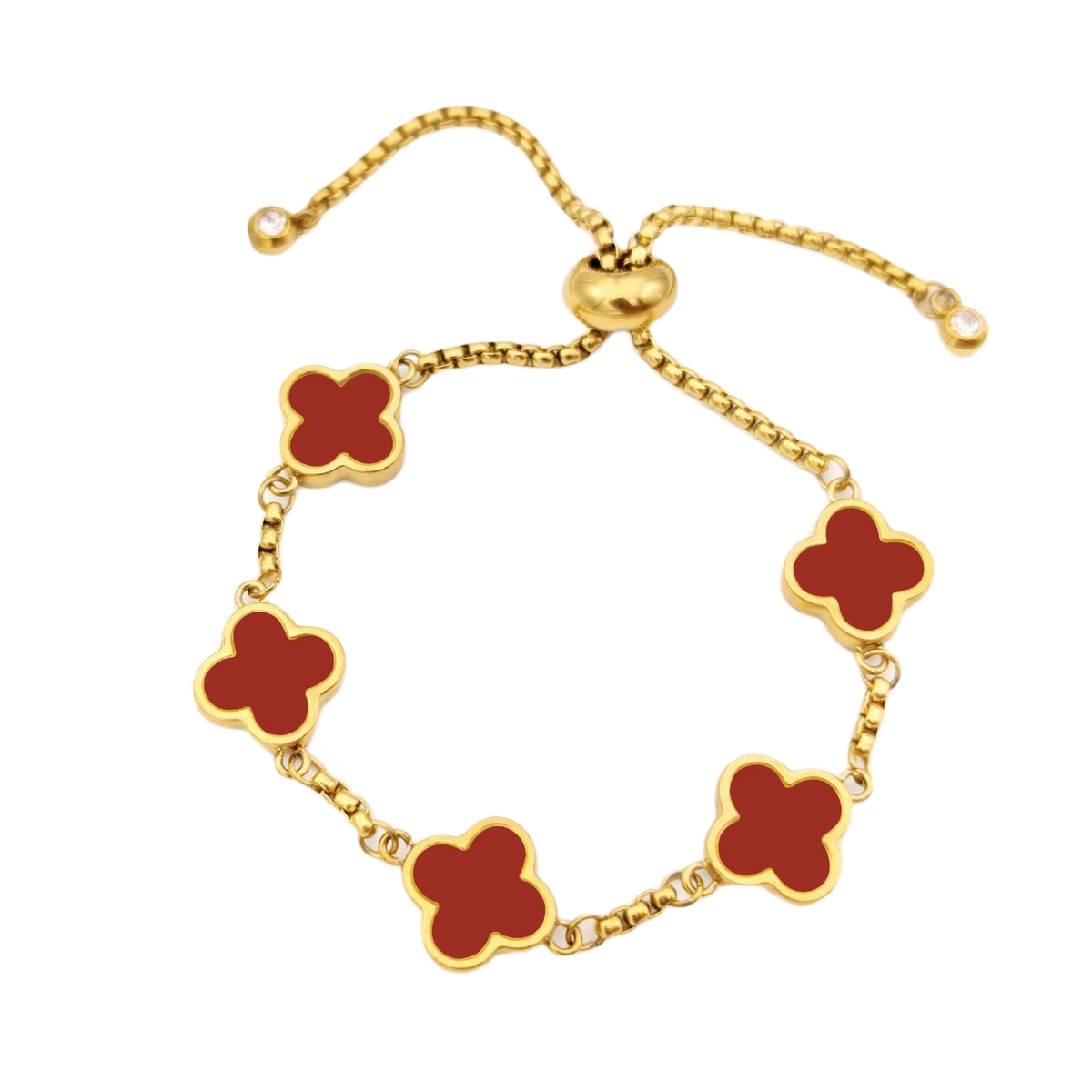Clover Enamel Bracelet