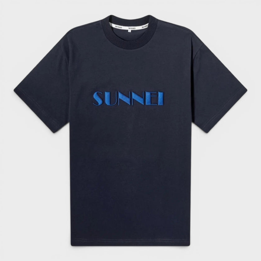 Classic T-Shirt Big Logo Blue
