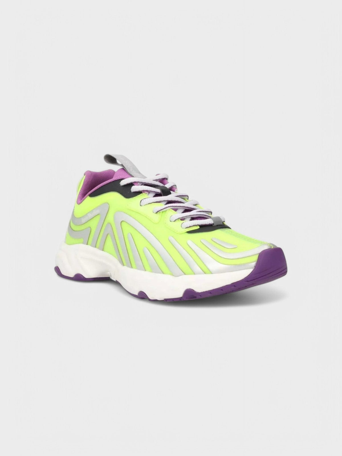 Acne Studios Buzz Neon Trainers Contrast Yellow Sneaker
