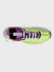 Acne Studios Buzz Neon Trainers Contrast Yellow Sneaker