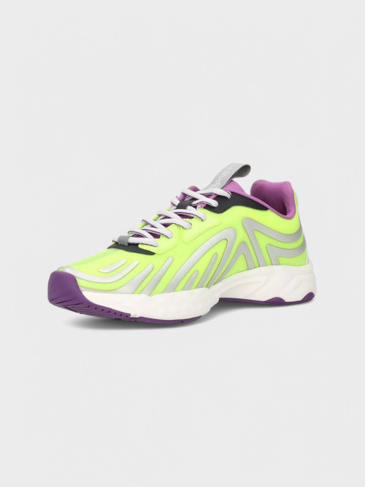 Acne Studios Buzz Neon Trainers Contrast Yellow Sneaker