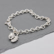 Tiny Beginnings Christening Silver Charm Bracelet