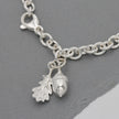 Tiny Beginnings Christening Silver Charm Bracelet