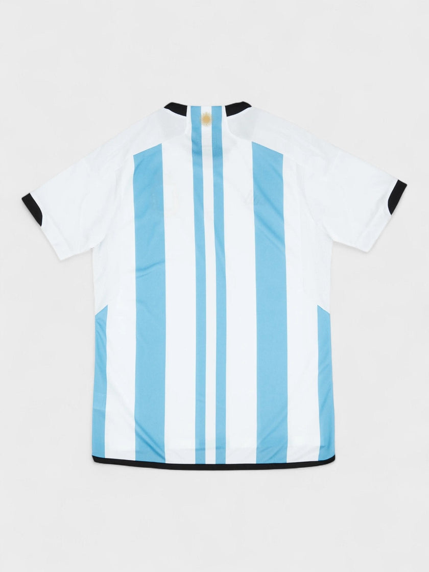 Argentina Home Jersey White Blue