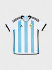 Argentina Home Jersey White Blue