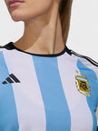 Argentina Home Jersey White Blue