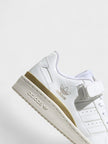 Forum Low White Matte Gold
