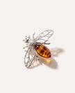 Amber Bee Brooch