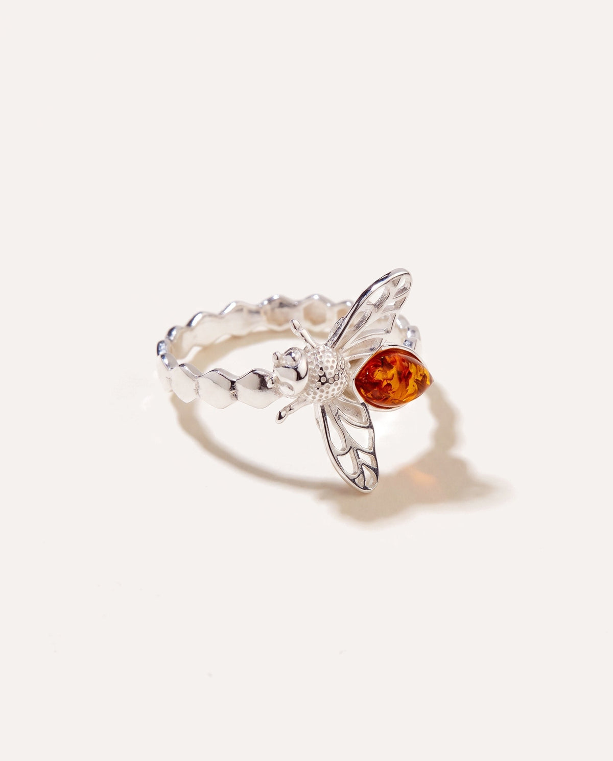 Anillo Abeja de Ámbar