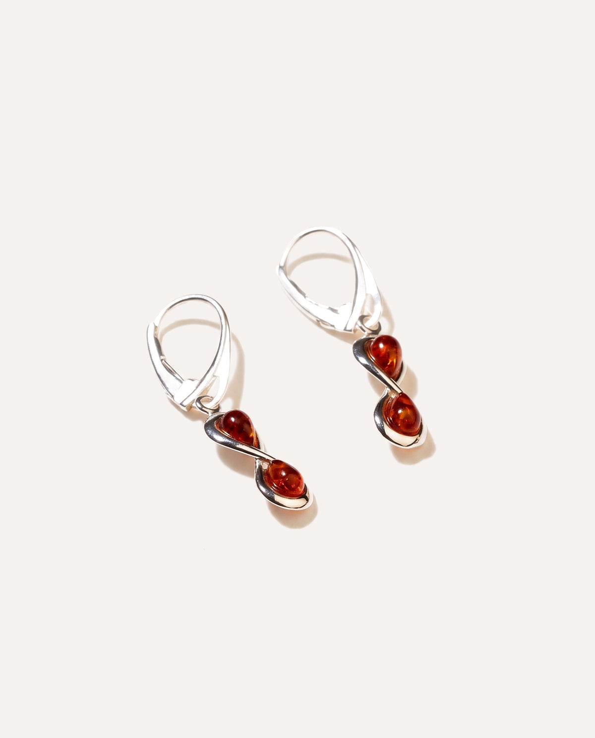 Orecchini a goccia Amber Infinity