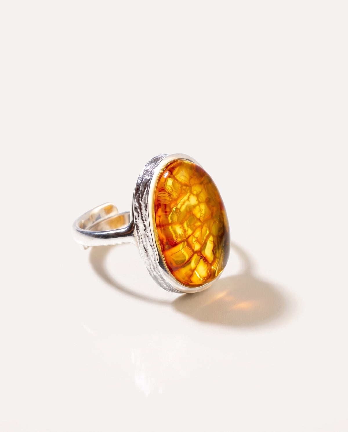 Anello Miraggio Ambra
