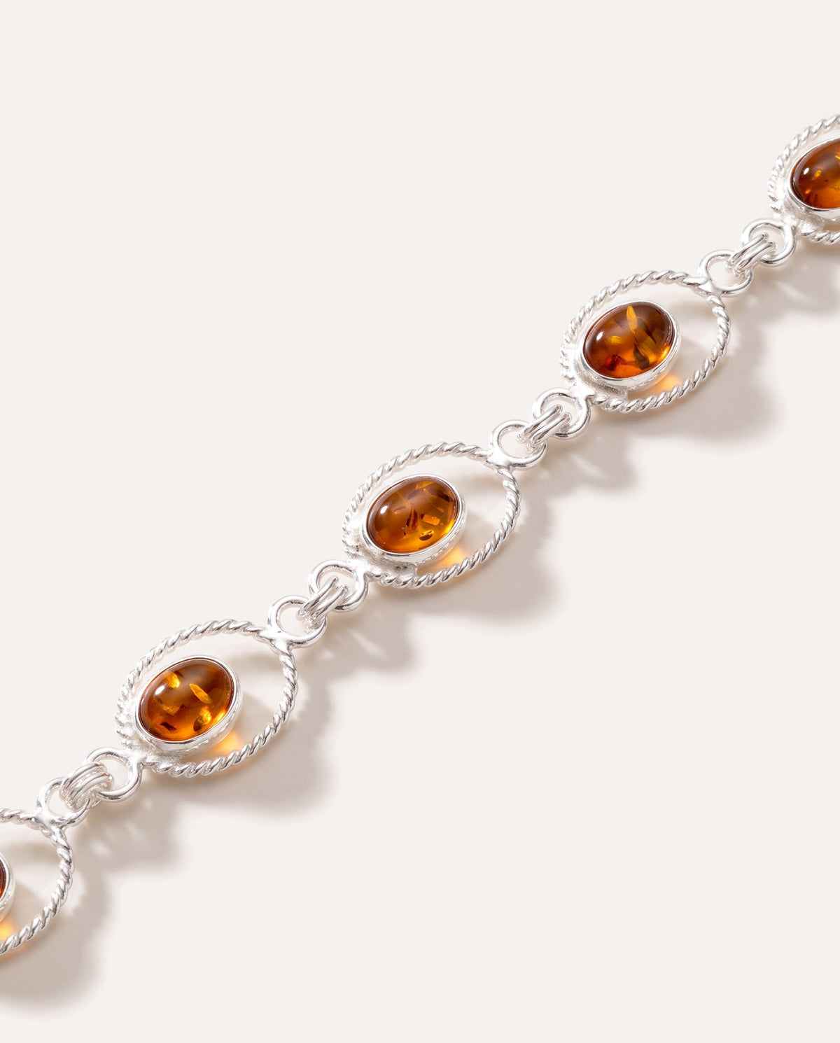 Pulsera de eslabones Amber Quintessence