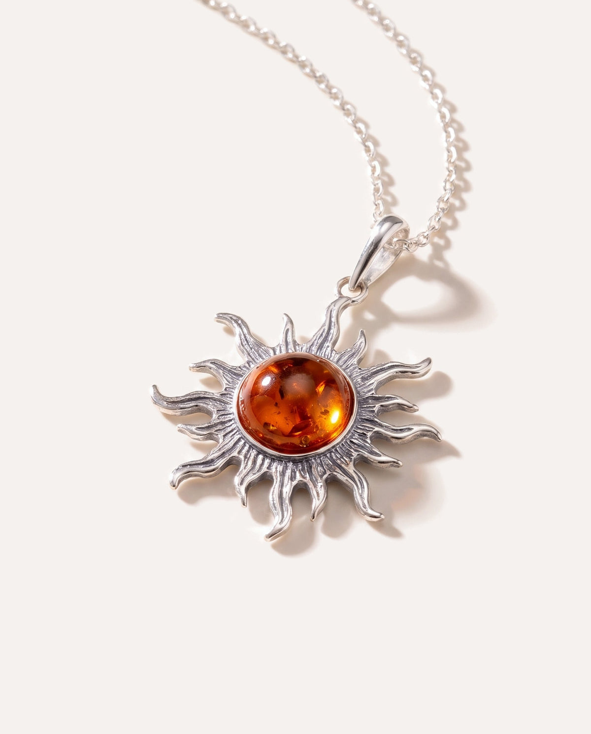 Ciondolo Charm Sole d'Ambra