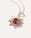 Ciondolo Charm Sole d'Ambra