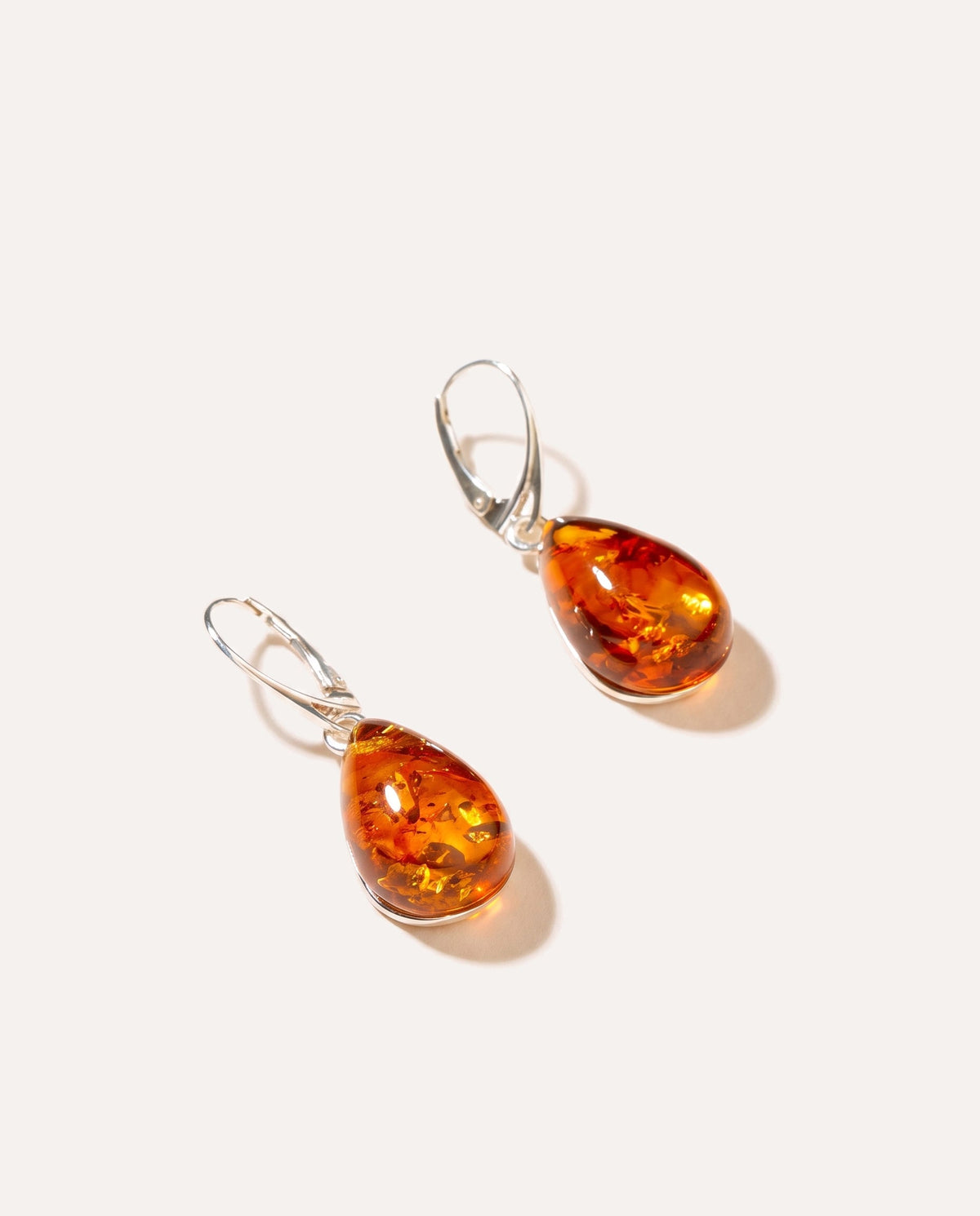 Amber Sundrop Earrings