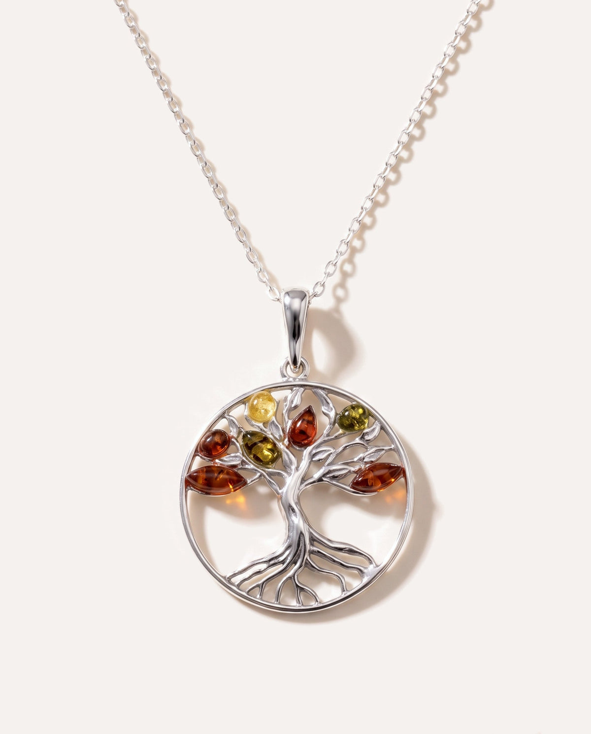 Collana Ambra Albero della Vita
