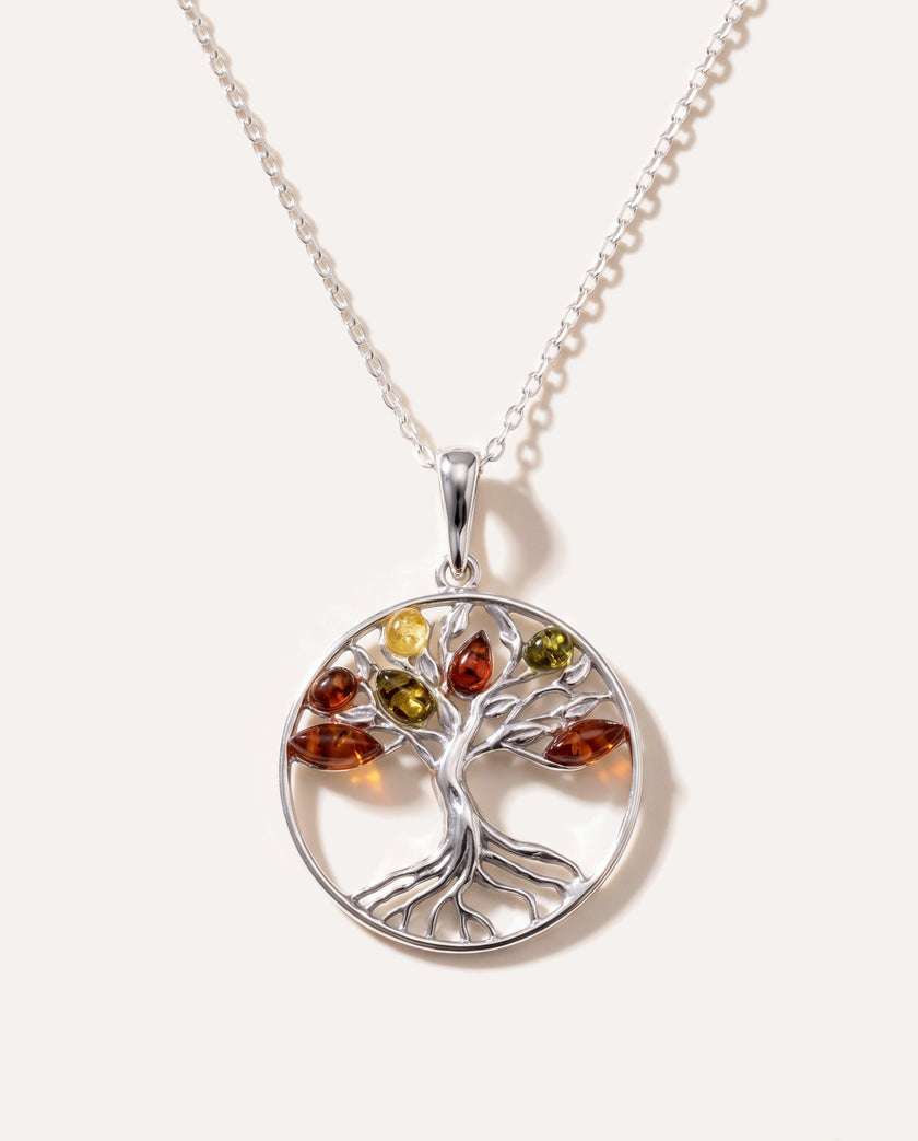 Collana Ambra Albero della Vita