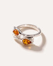 Anello Tulipano Ambra