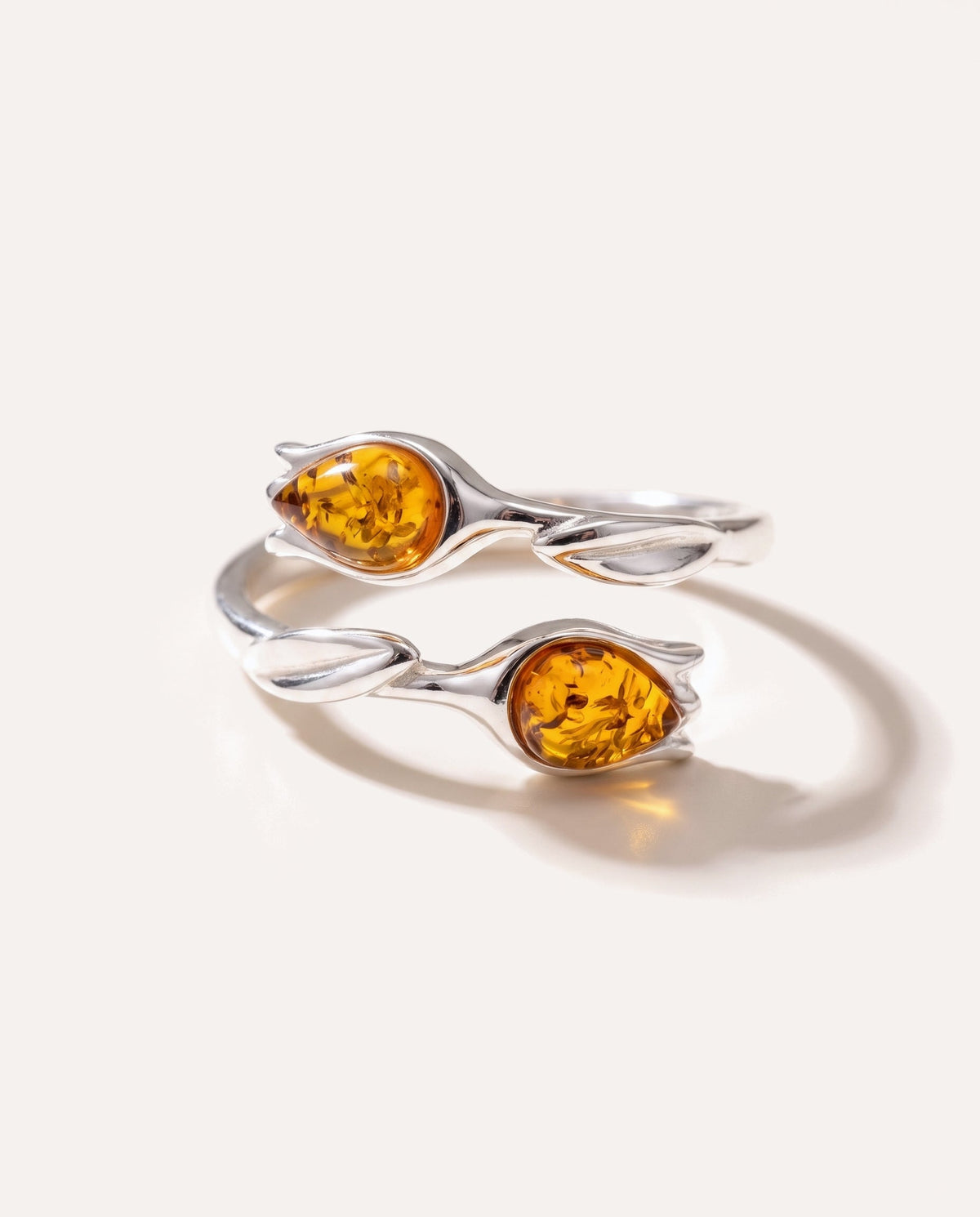 Anello Tulipano Ambra