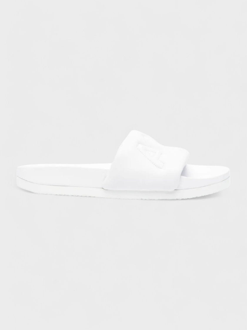 Ambush Quilted Slider White