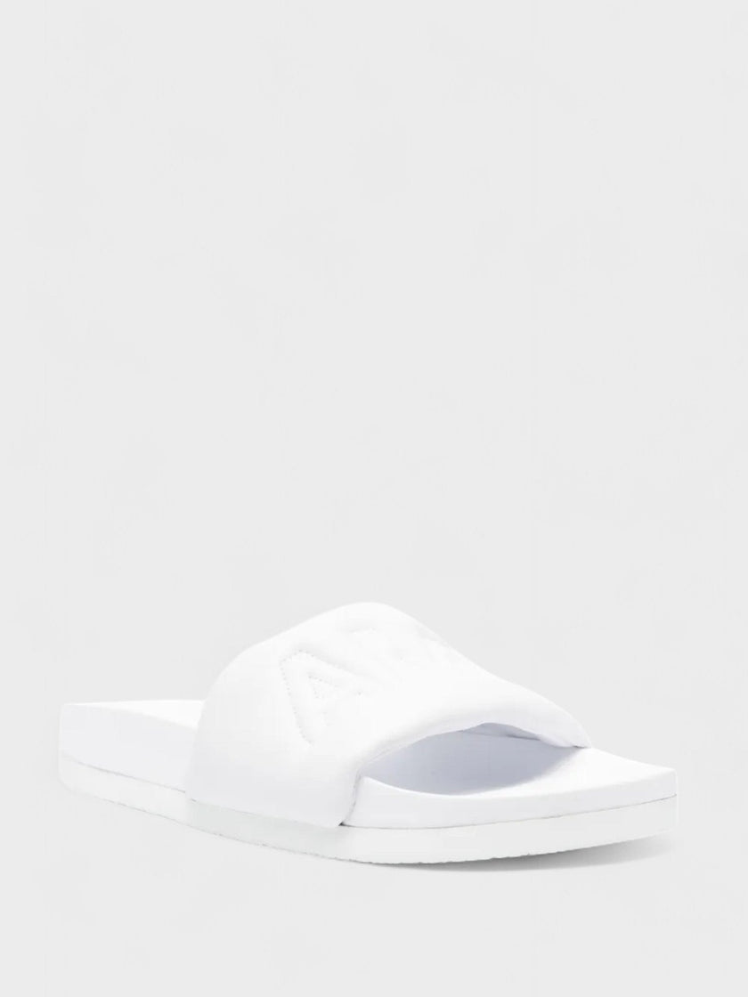 Ambush Quilted Slider White