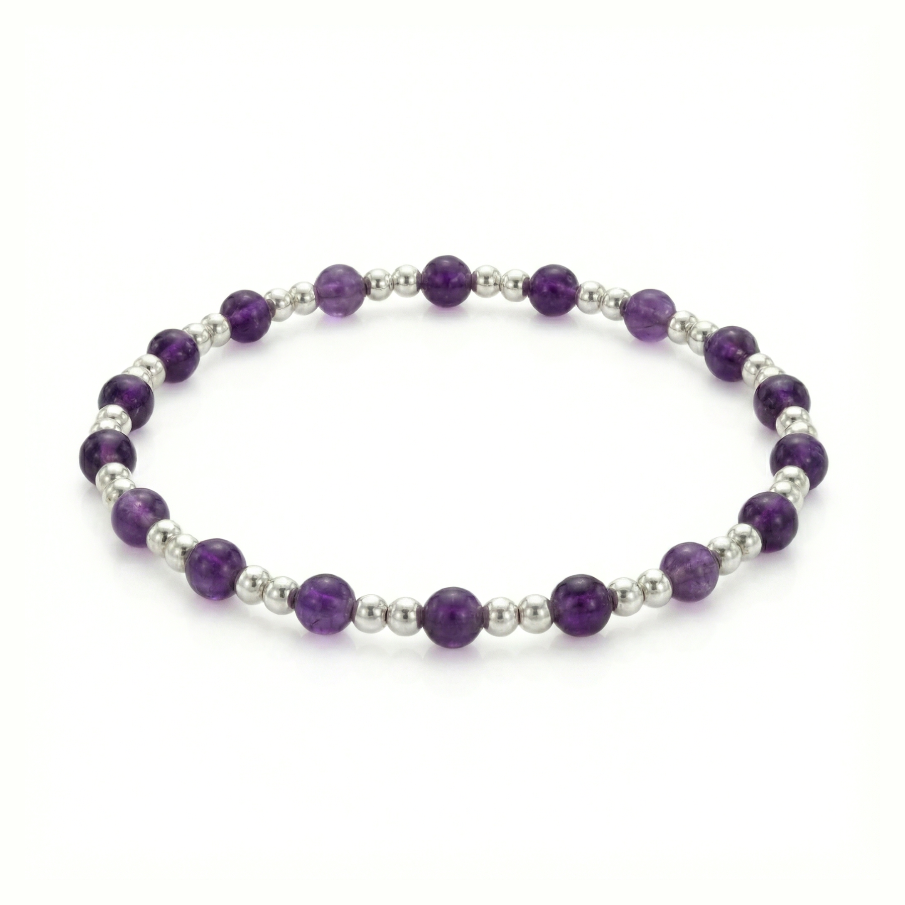 Amethyst Gemstone Bracelet