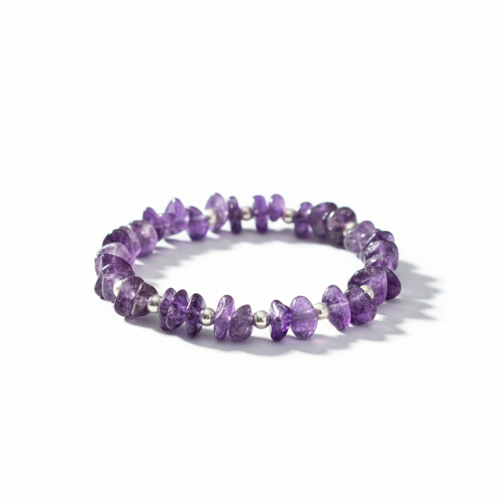 Amethyst Crystal Bracelet