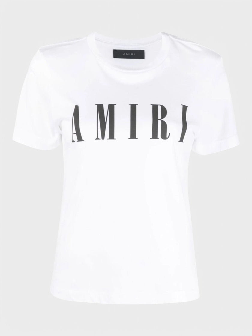 Amiri Core Logo Tee White