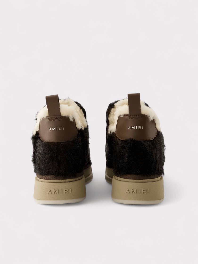 Amiri Faux Fur Malibu Boot Black
