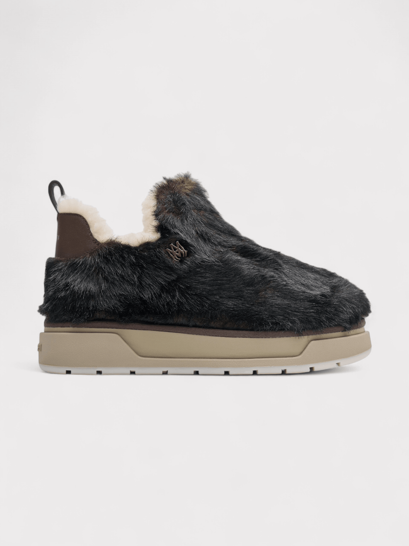 Amiri Faux Fur Malibu Boot Black