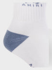 Amiri MA Stripe Socks White/Dusty Blue