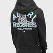 Records Wolf Hoodie Black
