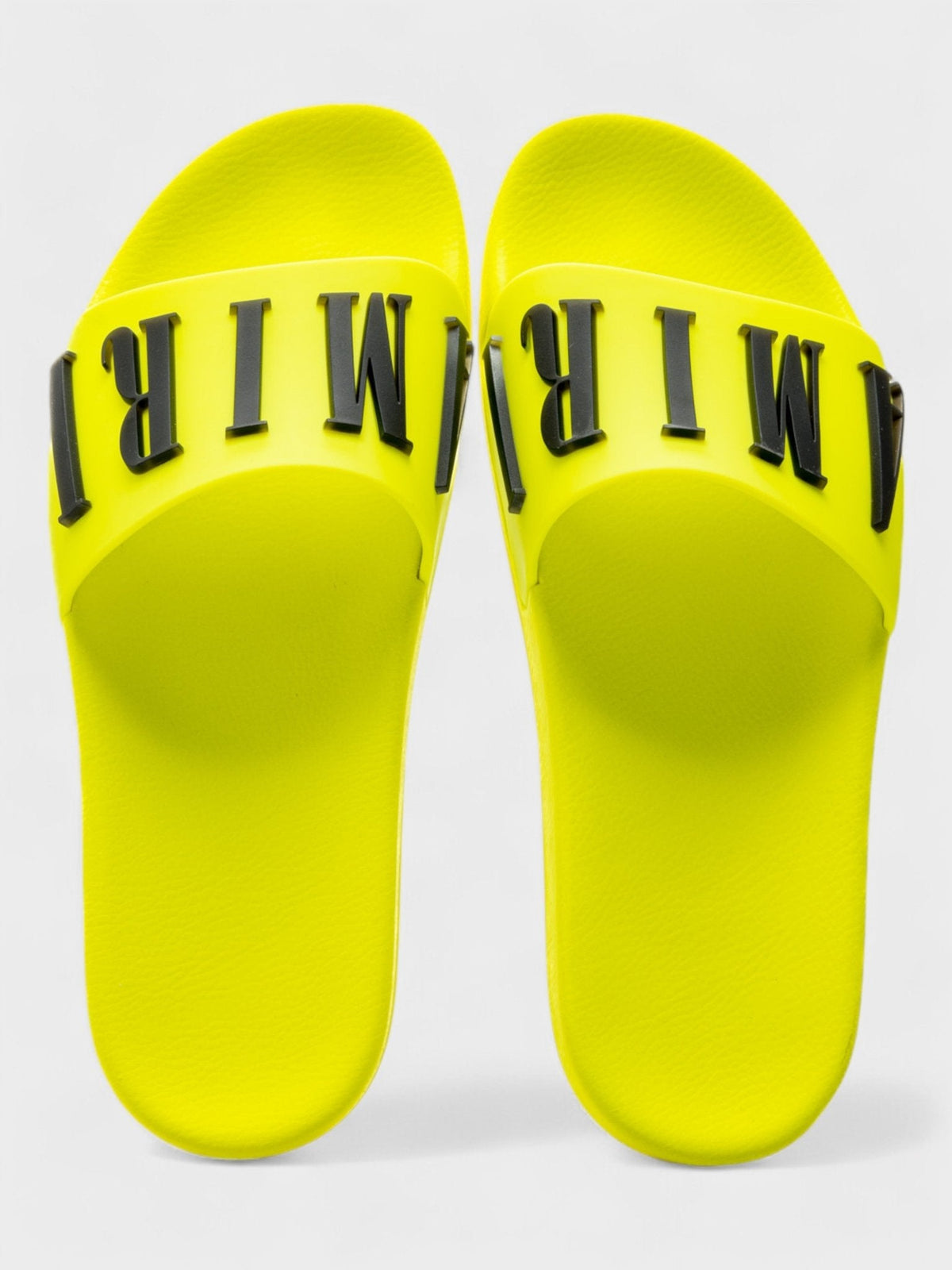 Amiri Rubber Classic Logo Pool Slide Volt