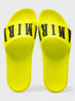 Amiri Rubber Classic Logo Pool Slide Volt