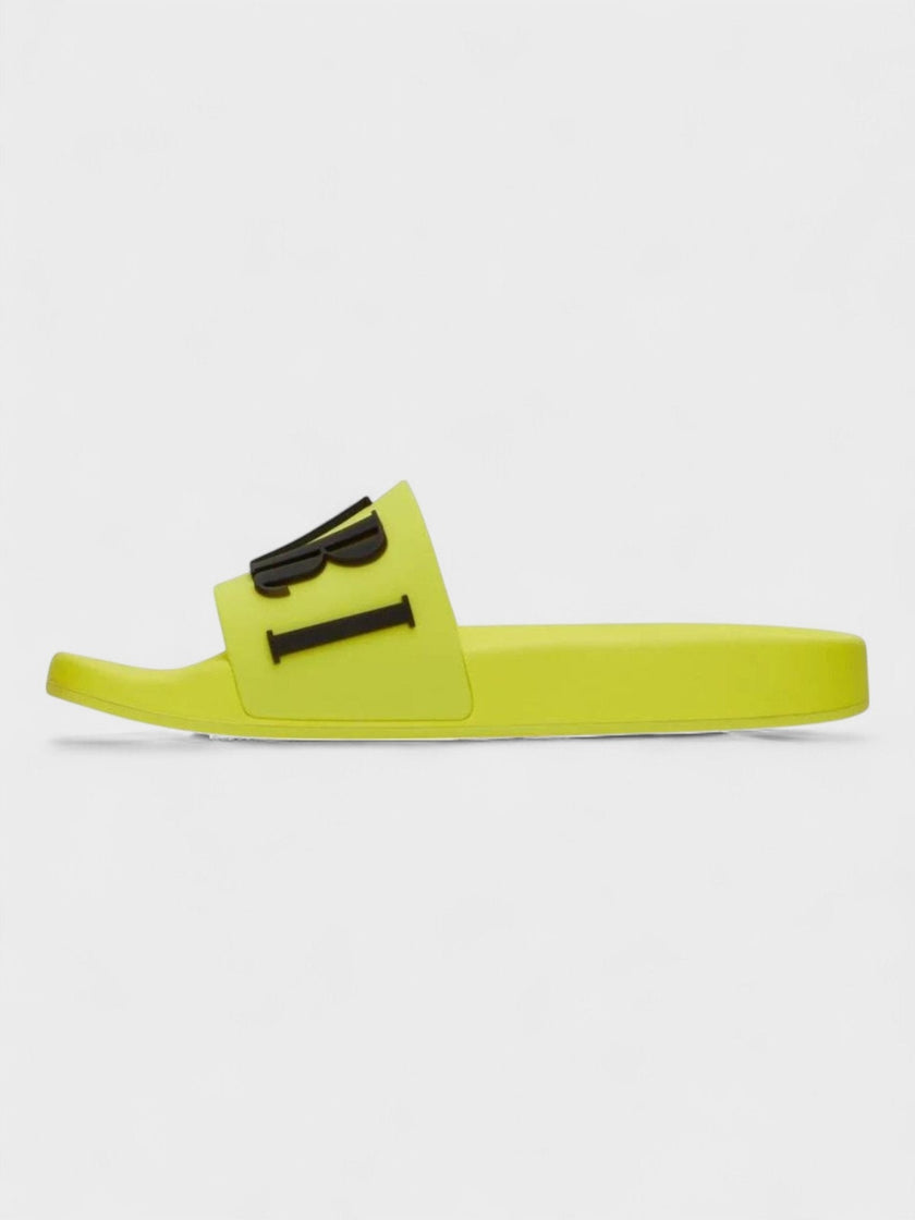 Amiri Rubber Classic Logo Pool Slide Volt