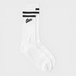 Amiri Varsity Script Sock White Black