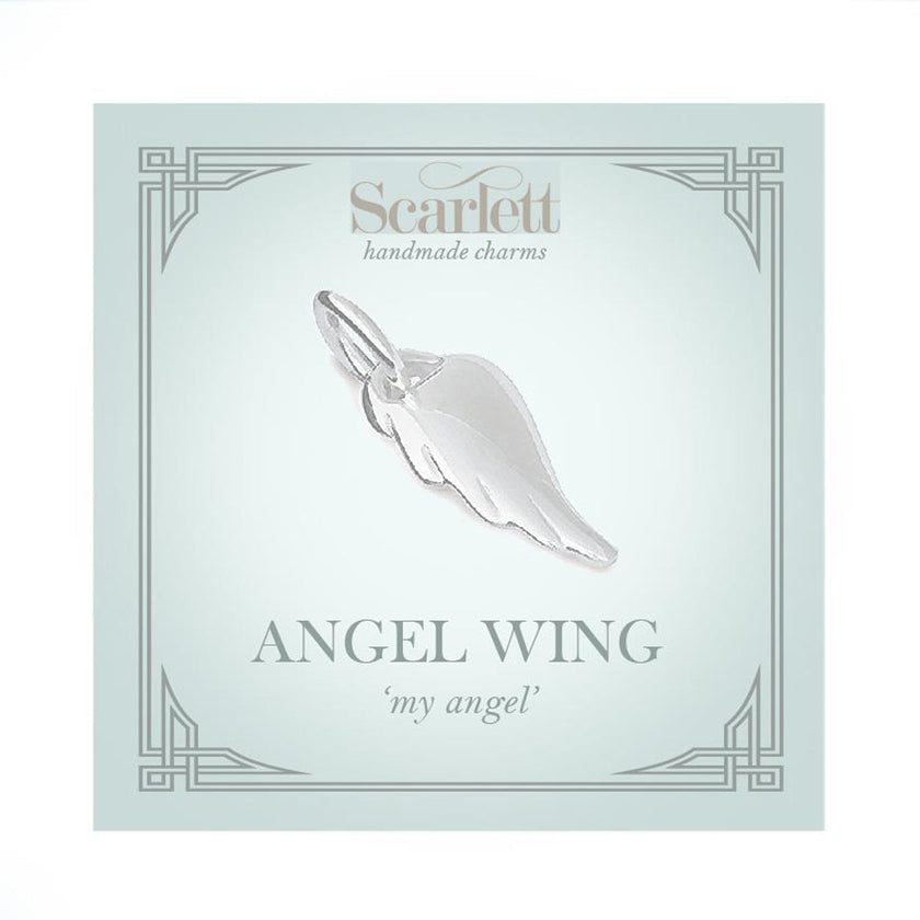 Charm ala d'angelo in argento