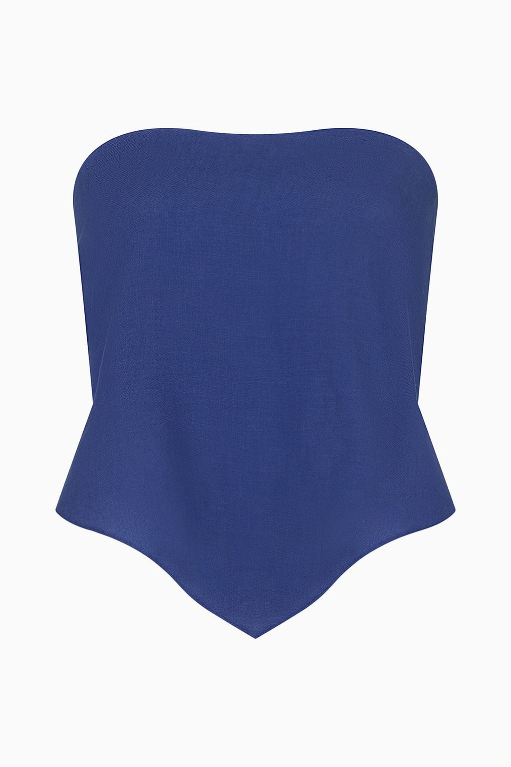The Ida Scarf Top in klein blue